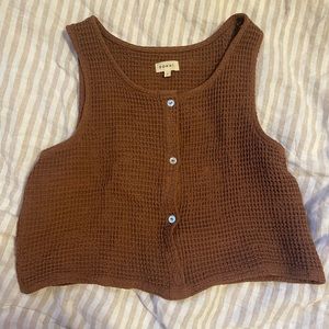 DONNI. Waffle Vest
